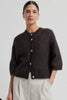 Andrea Knit Cardigan - Chocolate Torte