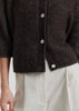 Andrea Knit Cardigan - Chocolate Torte