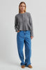 Belton Barrel Leg Jean - Mid Blue