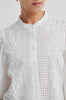 Civenna Lace Front Detail Shirt - White
