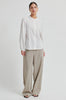 Civenna Lace Front Detail Shirt - White