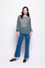 Pleats to Meet You Blouse - Mood Geo