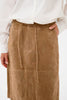 Fido Suede Skirt - Cowboy Brown