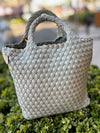 Paris Bucket Neoprene Crossbody Bag - Cashmere