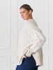 Guernsey Oversized Knit Jumper - Ivory