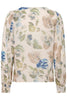 Lucia Blouse - Hailey Print Blue