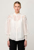 Sevilla Lace Detail Shirt - Blanca