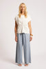 Casa Twist Tee - White