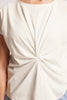 Casa Twist Tee - White