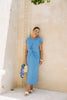Casa Twist Dress - Marine