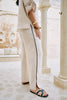 Maris Spliced Pant - Tusk/Black