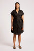 Maris Shirt Dress - Black