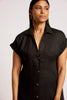 Maris Shirt Dress - Black