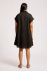 Maris Shirt Dress - Black