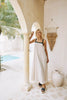 Maris Splice Tank Maxi Dress - Tusk/Black