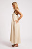 Maris Splice Tank Maxi Dress - Tusk/Black