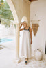 Maris Splice Tank Maxi Dress - Tusk/Black