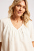 Cove Relaxed Top - White