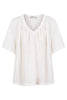 Cove Relaxed Top - White