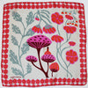 Les Belles Mini Alice Silk Scarf - Orange