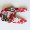 Les Belles Mini Alice Silk Scarf - Orange