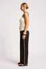 Maris Stitched Tank - Tusk/Black