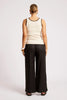 Maris Stitched Tank - Tusk/Black