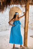 Maris Strapless Dress - Marine
