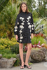 Sewing The Seeds Dress - Black/Cream