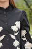 Sewing The Seeds Dress - Black/Cream