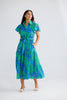 Alice Short Sleeve Midi Dress - Bloomsbury Floral