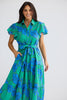 Alice Short Sleeve Midi Dress - Bloomsbury Floral