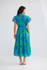 Alice Short Sleeve Midi Dress - Bloomsbury Floral