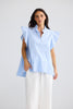 Alva Top - Glacier Stripe