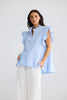 Alva Top - Glacier Stripe