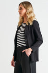 Portsea Blazer - Black