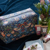 William Morris Strawberry Thief Large Toiletry Bag - Blue