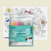 Hey Doodle Reusable Colouring Mat - Brighter Days