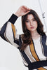 Aria Top - Tobacco Stripe