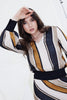 Aria Top - Tobacco Stripe