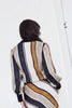 Aria Top - Tobacco Stripe