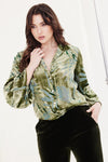 Ilona Shirt - Palm Burnout