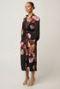 Meredith Column Midi Dress - Sunset Orchid