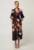 Meredith Column Midi Dress - Sunset Orchid