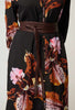 Meredith Column Midi Dress - Sunset Orchid