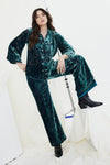 Ilona Shirt - Peacock Burnout