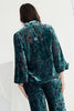 Ilona Shirt - Peacock Burnout