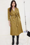 Crushed Trench - Chartreuse
