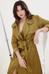 Crushed Trench - Chartreuse