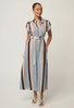 Cattleya Maxi Dress - Iridescent Stripe